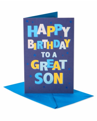 American Greetings Birthday Card for Son (Celebrate) Perspective: front