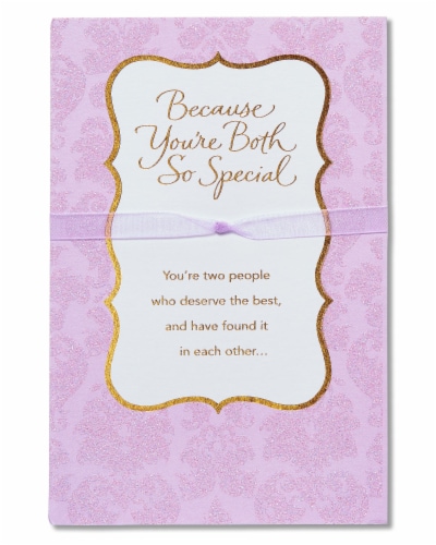 American Greetings Anniversary Card for Couple (You're Both So Special) Perspective: front