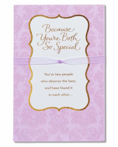 American Greetings Anniversary Card for Couple (You're Both So Special) Perspective: front