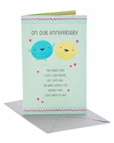 American Greetings #53 Anniversary Card (Love You), 1 ct - Kroger