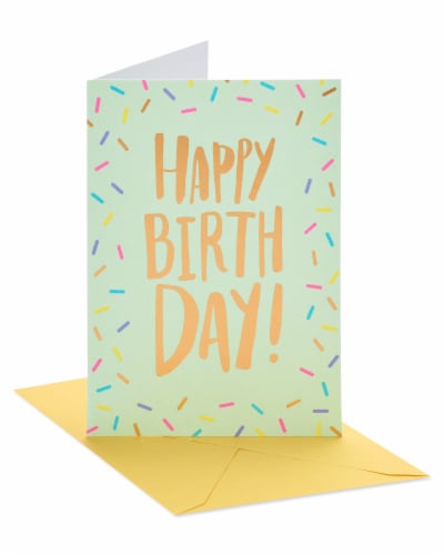 American Greetings #64 Birthday Card (Make it Amazing) Perspective: front