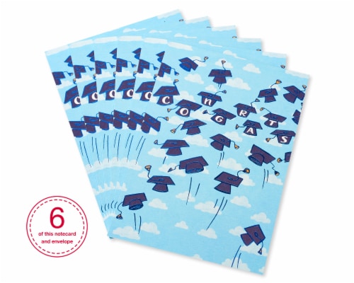 American Greetings #61 Graduation Cards for Graduates (Grad Caps) Perspective: front