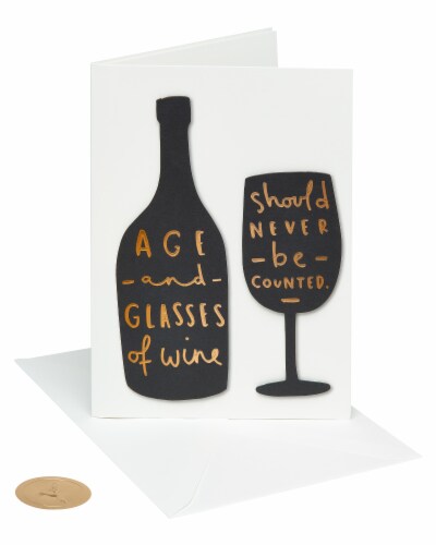 Papyrus #57 Birthday Card (Extraordinary Celebration) Perspective: front