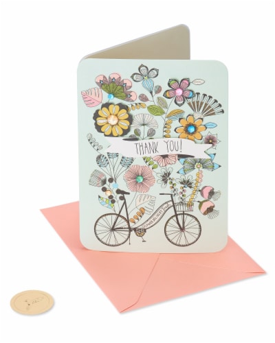 Papyrus Thank You Card - Bike (#48), 1 ct - Kroger