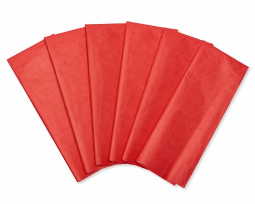 American Greetings #12 All Occasion Red Tissue Paper Perspective: front
