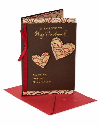 American Greetings Valentine’s Day Card for Husband (Together) Perspective: front