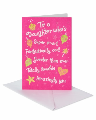 American Greetings Birthday Card For Daughter (Better And Better Every ...
