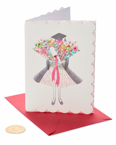 Papyrus Graduation Card (Wonderful You) Perspective: front