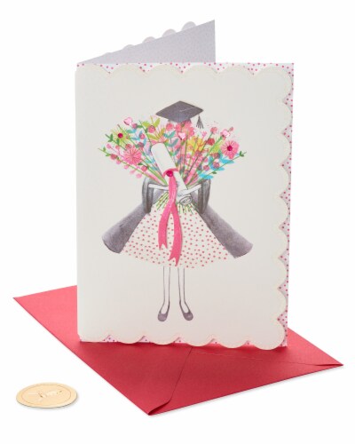 Papyrus Graduation Card (Wonderful You) Perspective: front