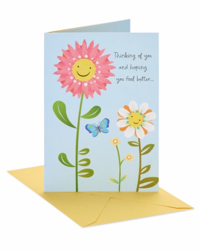 American Greetings #40 Thinking of You Card (Feel Better) Perspective: front