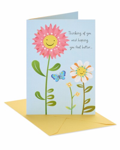 Papyrus Thinking of You Card (Flowers), 1 ct - Harris Teeter