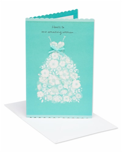 American Greetings Bridal Shower Card (Amazing Woman) Perspective: front