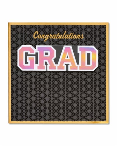 American Greetings Graduation Card (Congratulations) Perspective: front