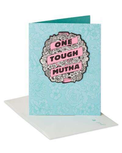 American Greetings Mother's Day Card (One Tough Mutha) Perspective: front