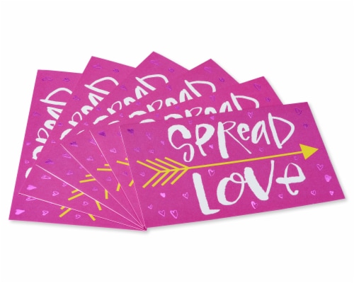 American Greetings Funny Spread Love Valentine's Day Card Pack Perspective: front