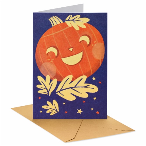 American Greetings Thinking of You Card (Smiling Pumpkin) Perspective: front