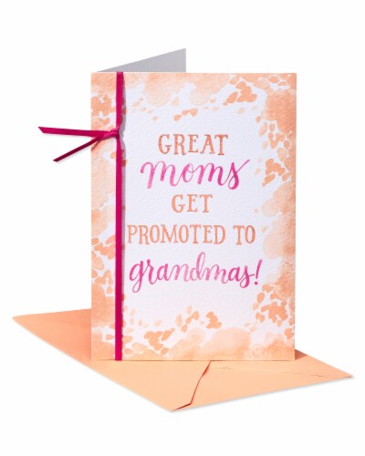 American Greetings Mother's Day Card for Grandma (Watercolor) Perspective: front
