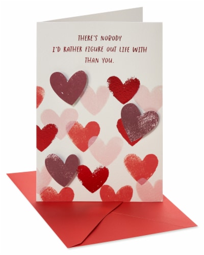 American Greetings Valentine S Day Card For Spouse Soft Heart Pattern 1 Ct Smith S Food And