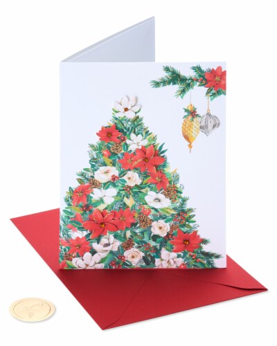 Papyrus Christmas Card (Wishing You a Wonderful Merry Christmas) Perspective: front