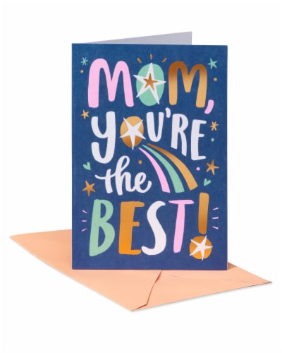 American Greetings #60 Mother's Day Card (You're the Best) Perspective: front
