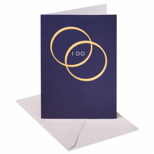 American Greetings Wedding Card - I Do (#29) Perspective: front