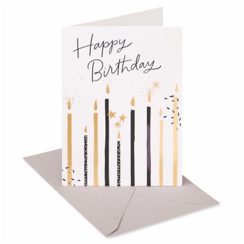 American Greetings #35 Birthday Candle Card Perspective: front