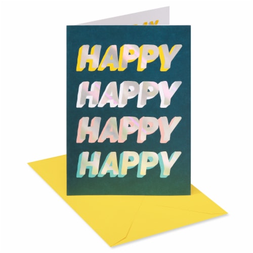 American Greetings Happy Birthday Card (#18) Perspective: front