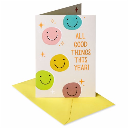 American Greetings Birthday Card - All Good Things (#41) Perspective: front