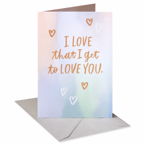 American Greetings Anniversary Card - Love You (#22) Perspective: front
