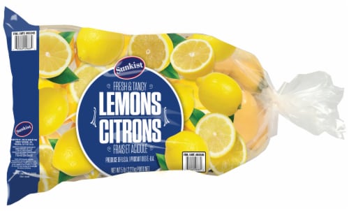 Fresh Lemons, Bag