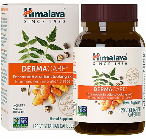 Himalaya DermaCare Vegetarian Capsules Perspective: front