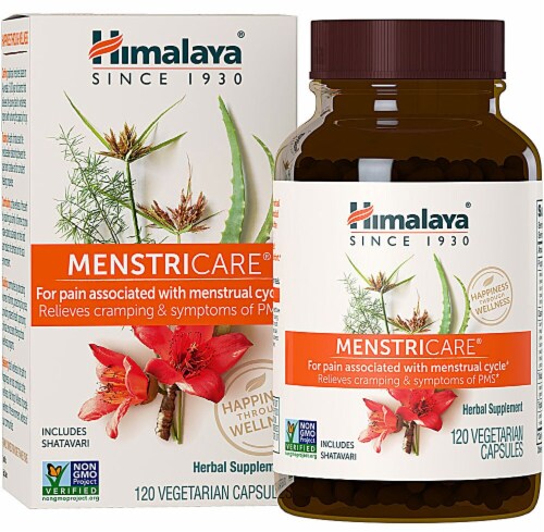 Himalaya MenstriCare Vegetarian Capsules Perspective: front