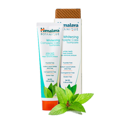 Himalaya Simply Mint Whitening Toothpaste Perspective: front