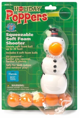 Christmas Popper - Snowman Perspective: front