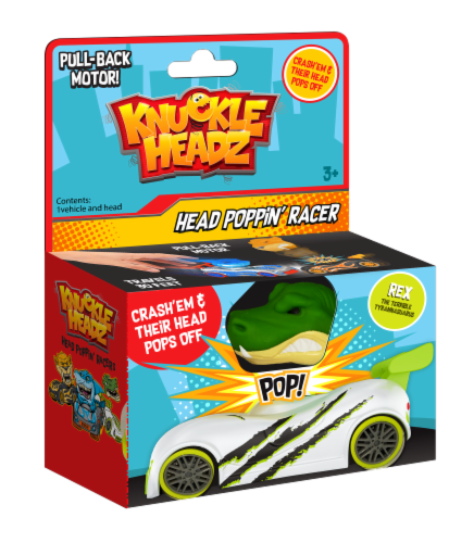Knuckle-Headz Dinosaur Perspective: front