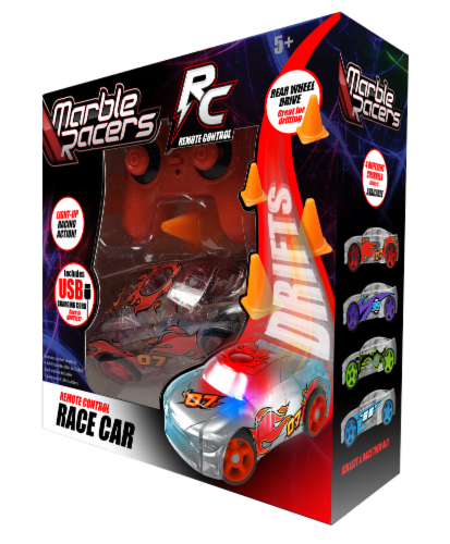 Remote Control Marble Racer - Red Perspective: front