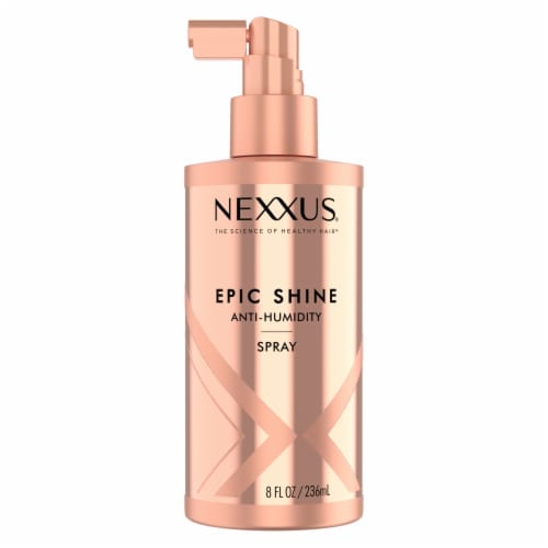 Nexxus® Epic Shine Anti-Humidity Hair Styling Spray Perspective: front