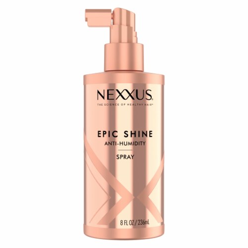Nexxus® Epic Shine Anti-Humidity Hair Styling Spray Perspective: front