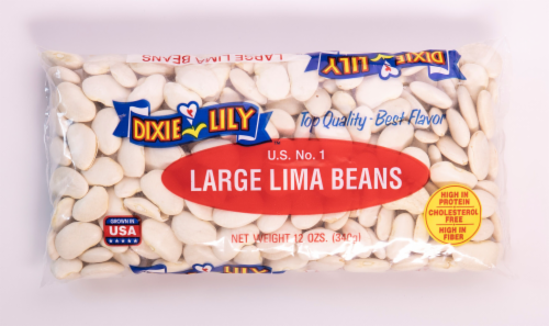 Dixie Lily Large Lima Beans Perspective: front