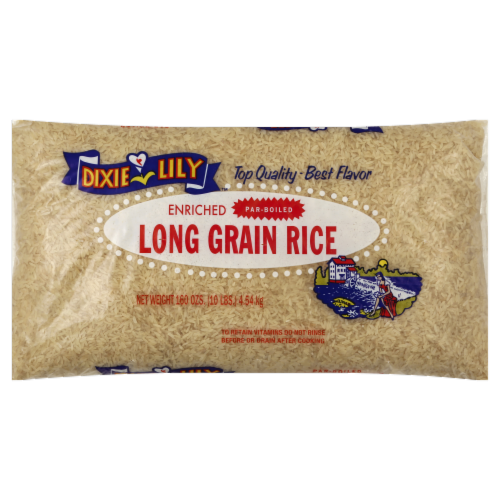 Dixie Lily™ Enriched Parboiled Long Grain Rice Perspective: front