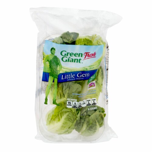 Green Giant Fresh Little Gem Lettuce Hearts Perspective: front