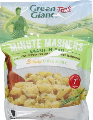 Green Giant Minute Mashers Buttery Chive & Dill Mashed Potatoes