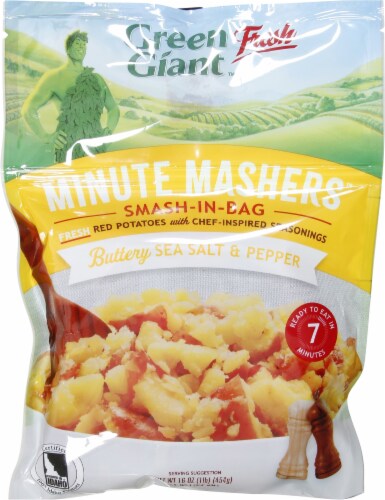 Green Giant Minute Mashers Buttery Sea Salt Mashed Potatoes