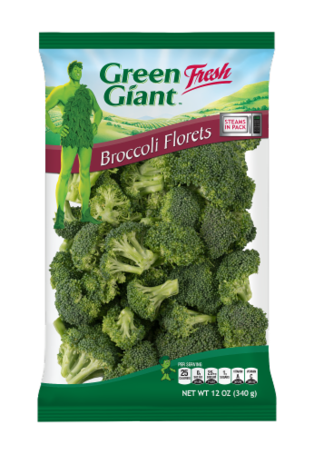 Greent Giant™ Fresh Broccoli Florets Perspective: front