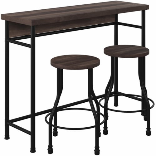 Sofa bar table sales with 4 stools