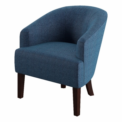 Scott Living Branson Accent Chair in Blue Tweed 1 Fry s Food Stores