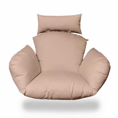 HomeRoots 473004 36 x 40 x 7 in. Primo Indoor Outdoor Replacement Cushion for Egg Chair Blus 1 Kroger