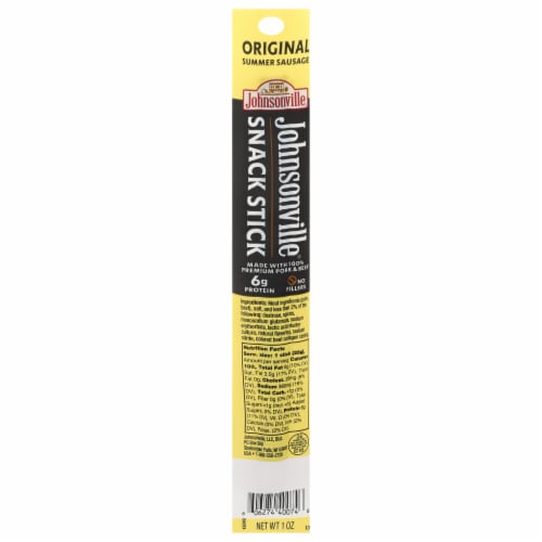 Johnsonville Original Summer Sausage Perspective: front