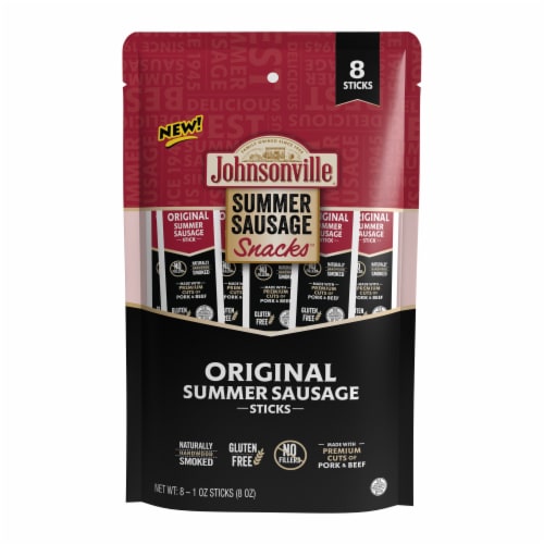 Johnsonville® Original Summer Sausage Stick Perspective: front