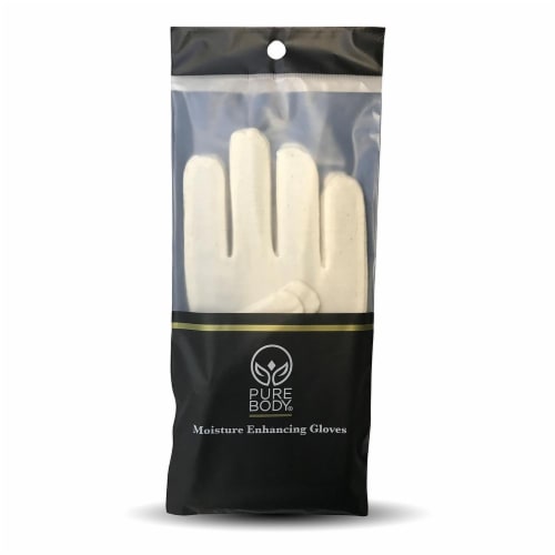 Pure Body Natural Moisture Gloves Perspective: front